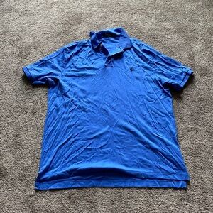 Polo Ralph Lauren Blue Cotton Polo SIZE L
